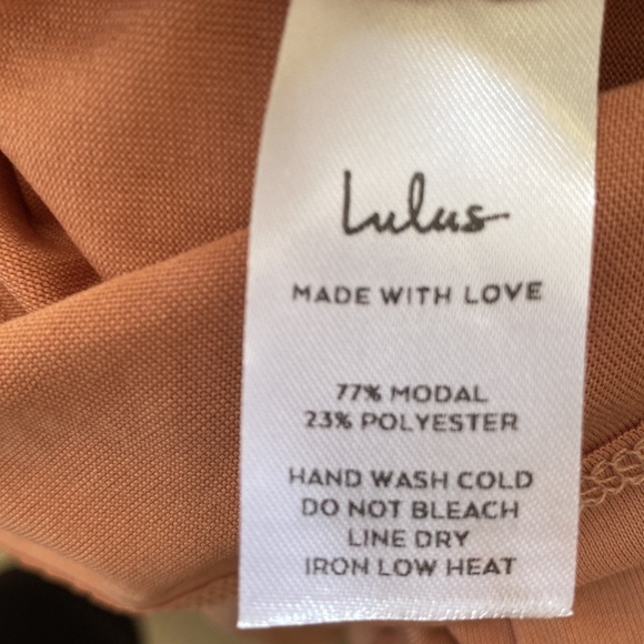 Lulu's Raise A Glass One-Shoulder Midi Dress in Blush Pink, NWOT, Size X-Large - Picture 11 of 13